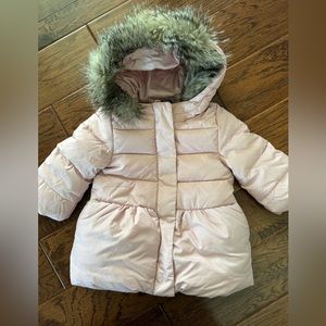 Light Pink Baby Gap Puffer Jacket